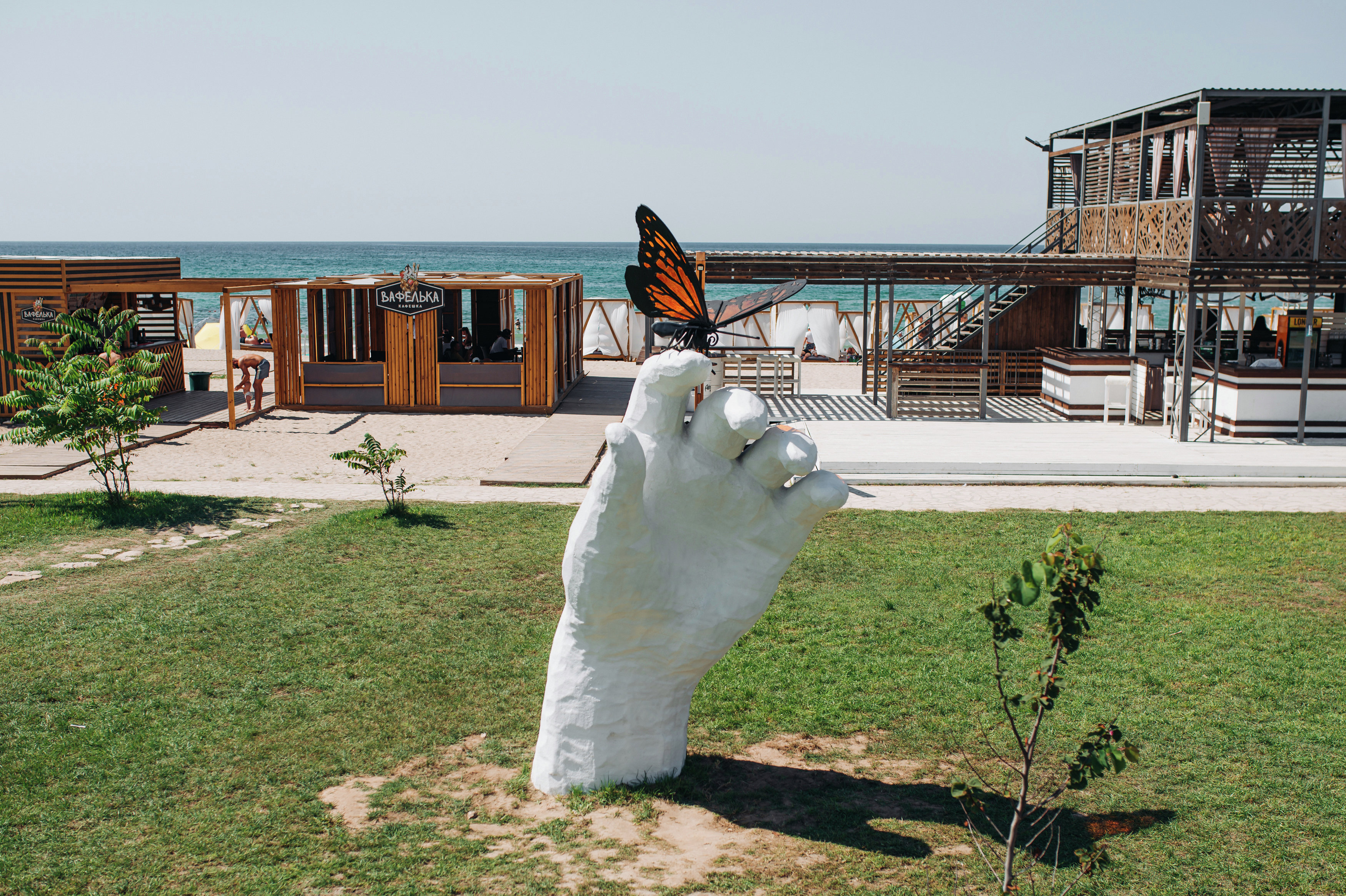 В парке «Экстрим Крым» появилось пять новых арт-объектов