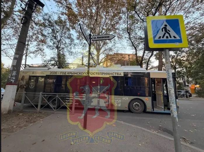 В Симферополе троллейбус сбил 5-летнего ребенка