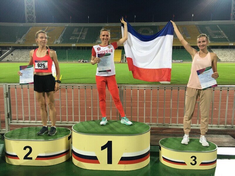 Легкоатлеты из Крыма завоевали медали на чемпионате и первенстве в ЮФО 