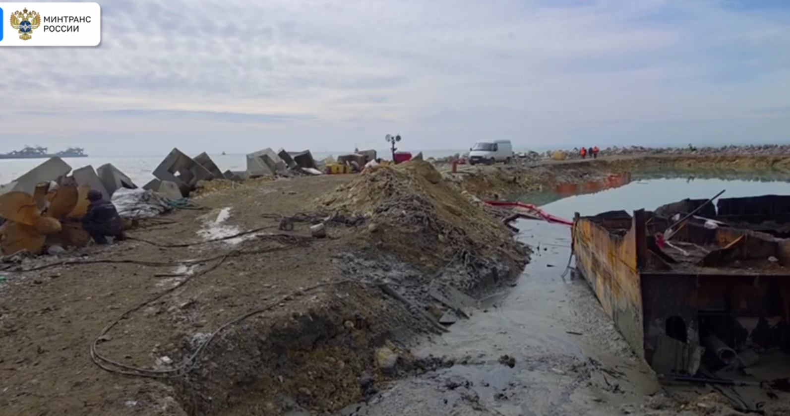 Завершены работы по разделке кормовой части танкера «Волгонефть-239»