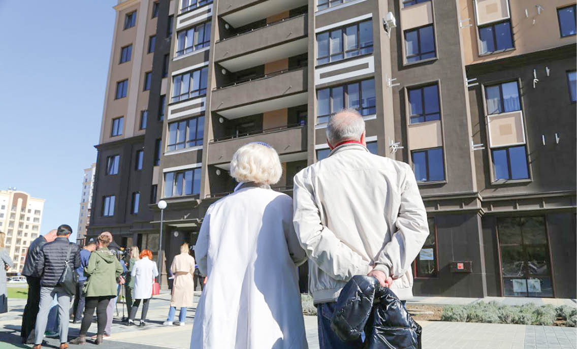 В посёлке Приморском достраивают дом для репатриантов