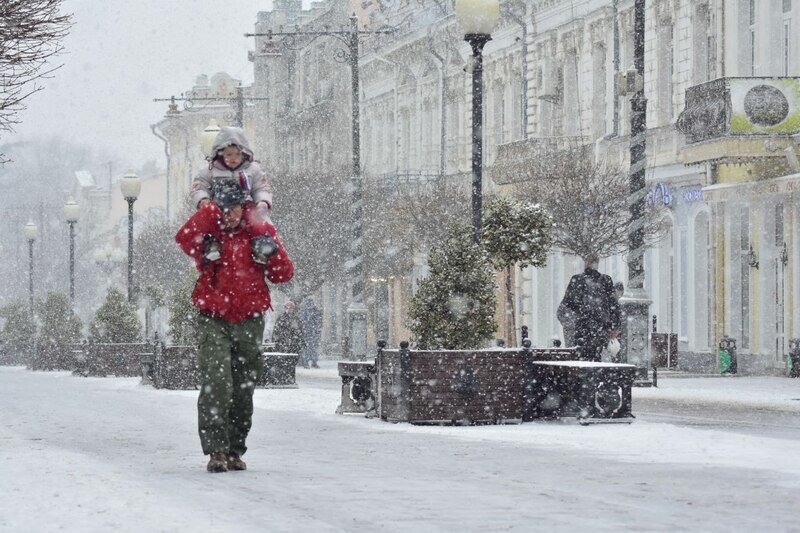 Снег и похолодание ждут крымчан на этой неделе