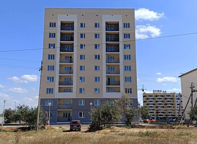 В Саках завершается строительство многоквартирного дома по госпрограмме