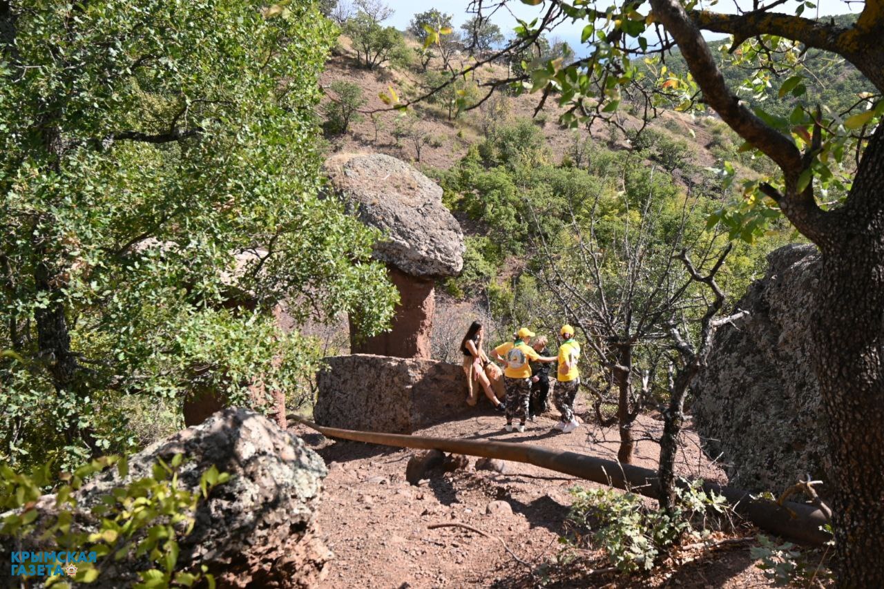 В Крыму открылся новый экологический маршрут «Каменные грибы»