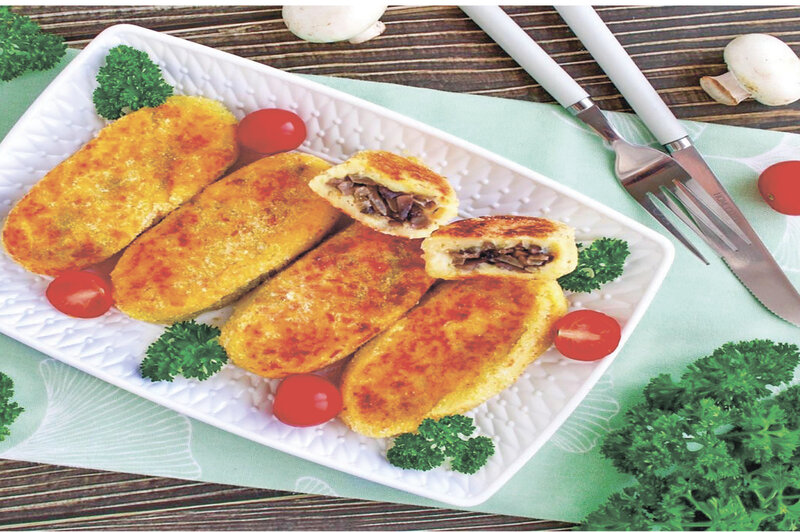 Картофельные зразы с грибами: рецепт от "Крымской газеты"