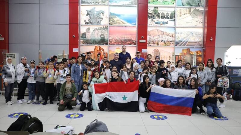 «Артек» принял 60 детей из Сирии 
