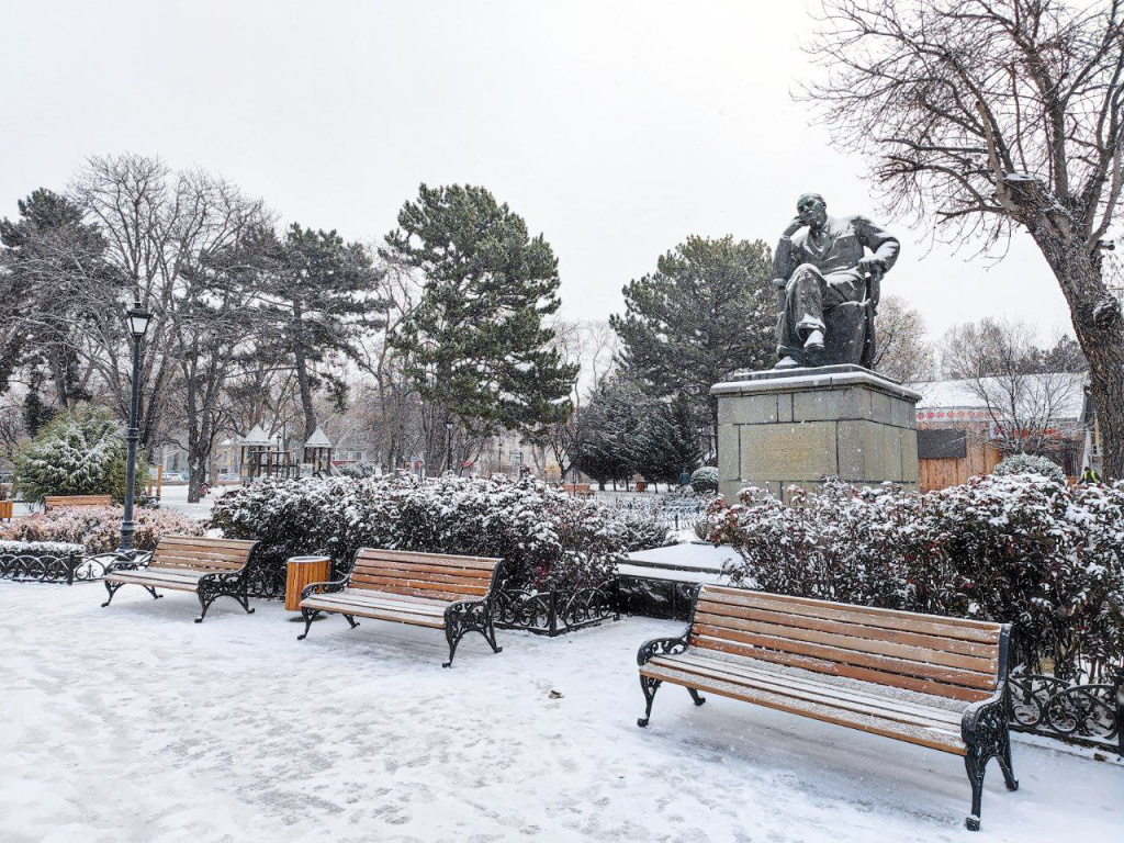 Погода в Крыму 23 февраля: днëм до +1, местами снег