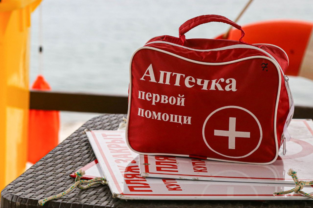Аптечка для поездки с ребёнком-Инфографика