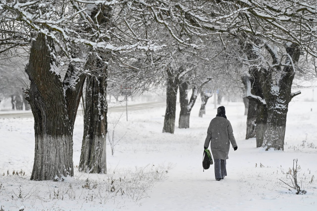 Погода 17 января: снег и мороз
