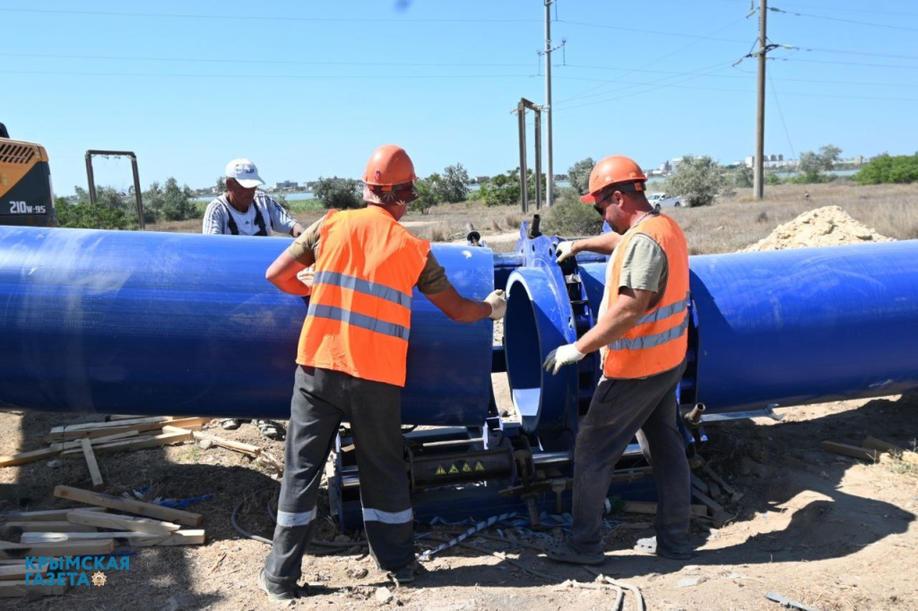 В Крыму продолжается разработка единой схемы водоснабжения и водоотведения