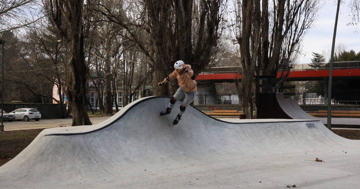 Кришьяна барона скейт парк